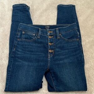 J. Crew 10” High-Rise Skinny Jeans
